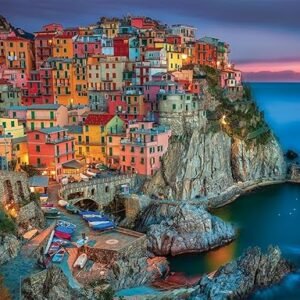 Buffalo Games - Cinque Terre - 1000 Piece Jigsaw Puzzle For Adults - Challenging Puzzle Perfect for Game Nights - Finished Size is 26.75 x 19.75