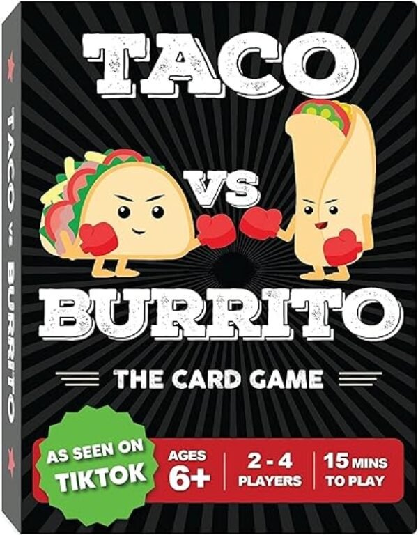 Taco vs Burrito - The Wildly Popular Surprisingly Strategic Card Game Created by a 7 Year Old