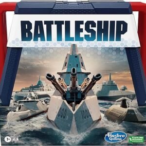 Battleship Classic Board Game | Strategy Games for Kids and Adults | Ages 7+ | 2 Players | Fun Kids Games | Family Games