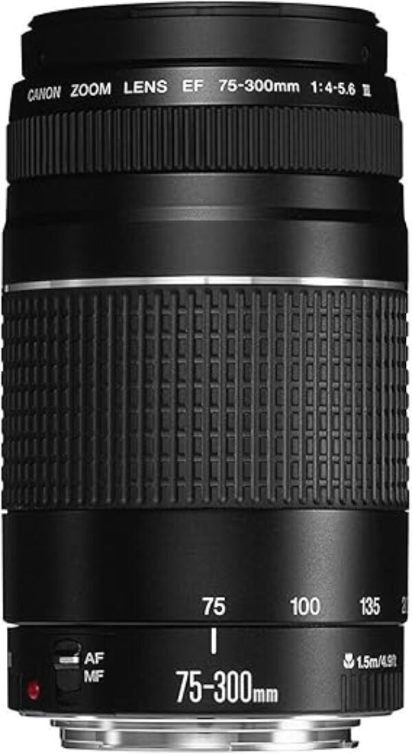 Canon EF 75-300mm f/4-5.6 III Telephoto Zoom Lens for Canon SLR Cameras