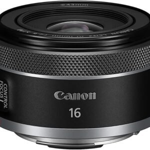 Canon RF16mm F2.8 STM Lens, Ultra Wide-Angle, Fixed Focal Length Prime Lens, Compatible with EOS R Series Mirrorless Cameras, Black