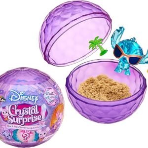 Cra-Z-Art Disney Crystal Surprise Series 1, Mini Collectible Crystal Figures with Activity Compound, Collectible Blind Bag Inspired Crystal Figures, Kids Toys for Ages 3 and Up