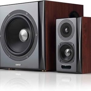 Edifier S350DB Wireless Bluetooth Speaker System, Bookshelf Speakers Set, 150W RMS Output, Connect with Optical/Coaxial/Bluetooth/Dual RCA