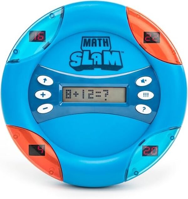 Educational Insights Math Slam Digital Math Game - Educational Games for Kids Ages 5+, Handheld Electronic Math Game for Kids