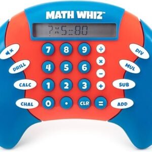 Educational Insights Math Whiz Electronic Handheld Math Game For Kids, Ages 6+