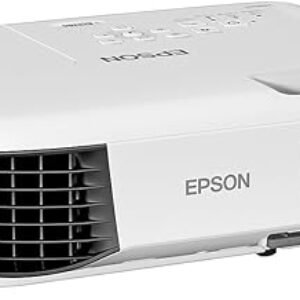Epson EX3280 3-Chip 3LCD XGA Projector, 3,600 Lumens Color Brightness, 3,600 Lumens White Brightness, HDMI, Built-in Speaker, 15,000:1 Contrast Ratio