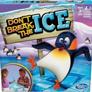Hasbro Gaming Don't Break The Ice Preschool Game, Board Games for Kids Ages 3 and Up