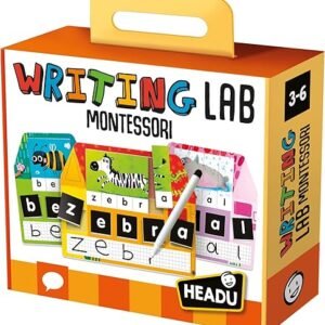 Headu Writing Lab Montessori, Educational Toys for Boys and Girls Ages 3-6 Years Old, Preschool Learning Toys, Teacher Homeschool Supplies, Birthday