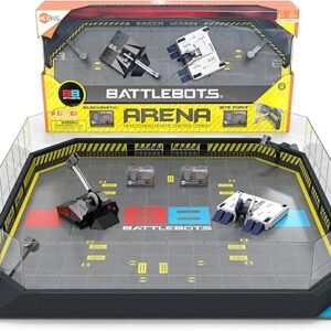 HEXBUG BattleBots Arena Bite Force & Blacksmith, Remote Control Robot Toys for Kids with Over 20 Pieces, STEM Toys for Boys & Girls Ages 8 & Up, Batteries Included