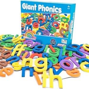 Junior Learning Giant Rainbow Phonics, Assorted Small
