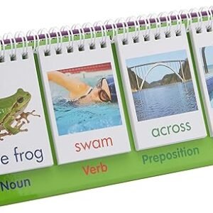 Junior Learning Sentence Flips Double-Sided Flip Stand, Ages 4-6, Vocabulary & Grammar, K-1