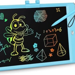KOKODI LCD Writing Tablet, Valentines Day Gifts for Kids，10 Inch Colorful Toddler Doodle Board Drawing Tablet, Erasable Reusable Electronic Drawing Pads, Educational and Learning Toys for Kids