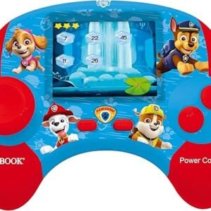 Lexibook, Paw Patrol Power Console - Educational Bilingual Game Console with 100 Activities in English/Spanish, JCG100PAi2
