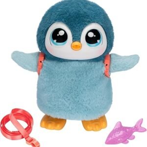 Little Live Pets My Walking Penguin - Waddles Soft and Cuddly Interactive Toy Penguin That Walks, Dances and Flaps It's Wings. 25+ Sounds and Reactions. Batteries Included. for Kids Ages 5+