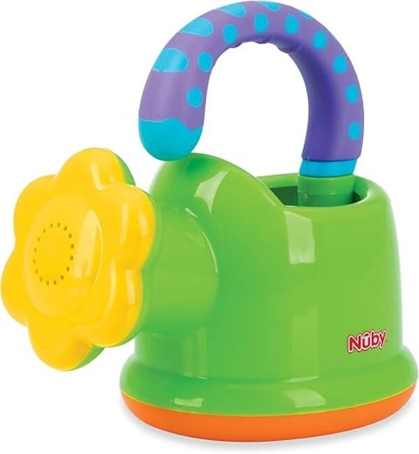 Nuby Watering Can Bath Toy for Baby - 18+ Months - Interactive and Fun Baby Bath Essentials