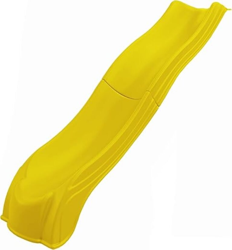 Swing'n'Slide Ws 5031 Olympus Wave Slide 2Piece Plastic Slide for 5' Decks, Yellow