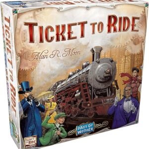 Ticket to Ride Board Game - A Cross-Country Train Adventure for Friends and Family! Strategy Game for Kids & Adults, Ages 8+, 2-5 Players, 30-60 Minute Playtime, Made by Days of Wonder