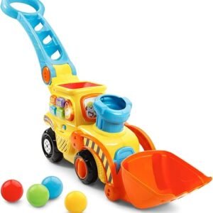 VTech Pop-a-Balls Push & Pop Bulldozer