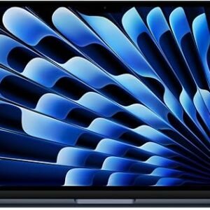 Apple 2025 MacBook Air 13-inch Laptop with M4 chip: Built for Apple Intelligence, 13.6-inch Liquid Retina Display, 24GB Unified Memory, 512GB SSD Storage, 12MP Center Stage Camera, Touch ID; Midnight