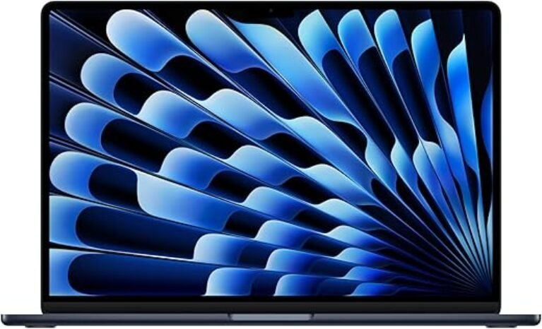 Apple 2025 MacBook Air 15-inch Laptop with M4 chip: Built for Apple Intelligence, 15.3-inch Liquid Retina Display, 16GB Unified Memory, 512GB SSD Storage, 12MP Center Stage Camera, Touch ID; Midnight