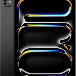 Apple iPad Pro 11-Inch (M4): Built for Apple Intelligence, Ultra Retina XDR Display, 512GB, 12MP Front/Back Camera, LiDAR Scanner, Wi-Fi 6E, Face ID, All-Day Battery Life — Space Black