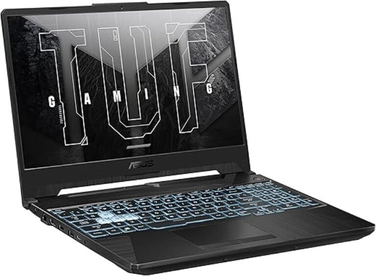 ASUS TUF Gaming A15 Gaming Laptop, 15.6” FHD 144Hz Display, NVIDIA® GeForce RTX™ 2050, AMD Ryzen™ 5 7535HS, 8GB DDR5, 512GB PCIe® Gen4 NVMe™ SSD, Wi-Fi 6, Windows 11, FA506NF-ES51