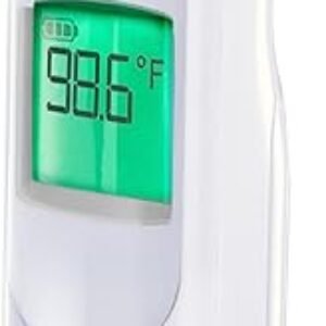 Braun ThermoScan 6 Ear Thermometer with Color-Coded Digital Display, ExacTemp Stability Indicator, Baby and Infant Friendly, No. 1 Brand Recommended by Pediatricians, IRT6515