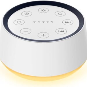 Brown Noise Sound Machine with 30 Soothing Sounds 12 Colors Night Light White Noise Machine for Adults Baby Kids Sleep Machines Memory Function 36 Volume Levels 5 Timers for Home Office Travel