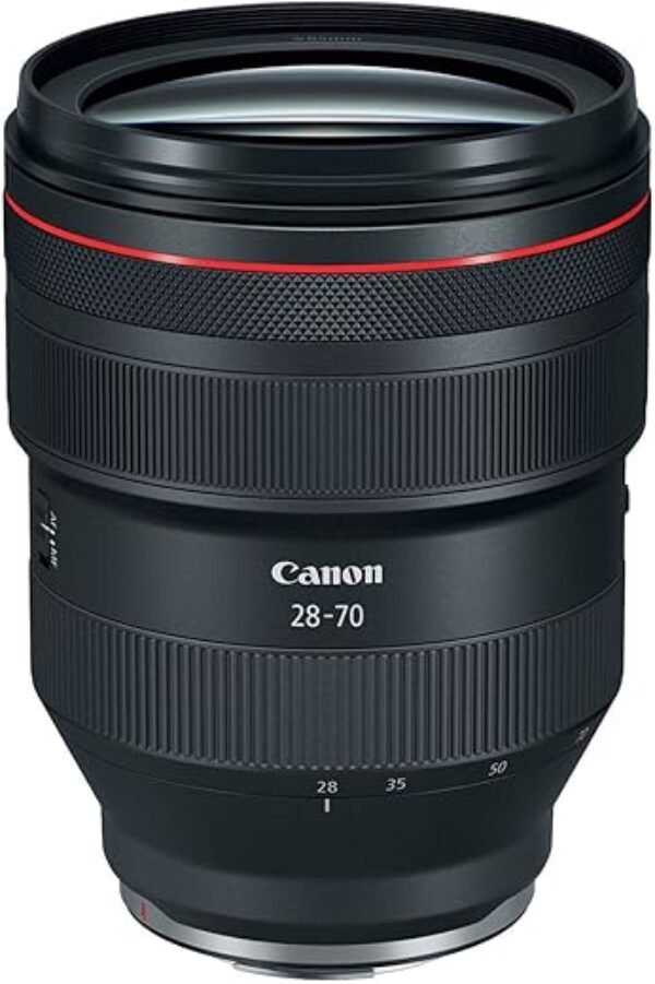 Canon RF28-70mm F2 L USM Lens, Zoom Lens, Compatible with EOS R Series Mirrorless Cameras, Black