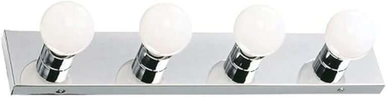 Design House 500892 Vanity Polished Chrome, 4-Light