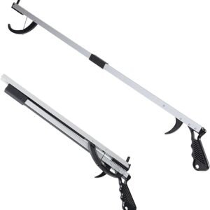 DMI Reacher Grabber Tool for Elderly, Disabled or After Surgery Recovery, Claw Grabber, Reaching Assist Tool, Trash Picker, Hand Gripper, Arm Extension, 32 Inches, Folding, Magnetic Claw