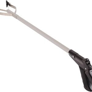 DMI Reacher Grabber Tool for Elderly, Disabled or After Surgery Recovery, Claw Grabber, Reaching Assist Tool, Trash Picker, Hand Gripper, Arm Extension, 33 Inches, Non Folding, Suction Claw
