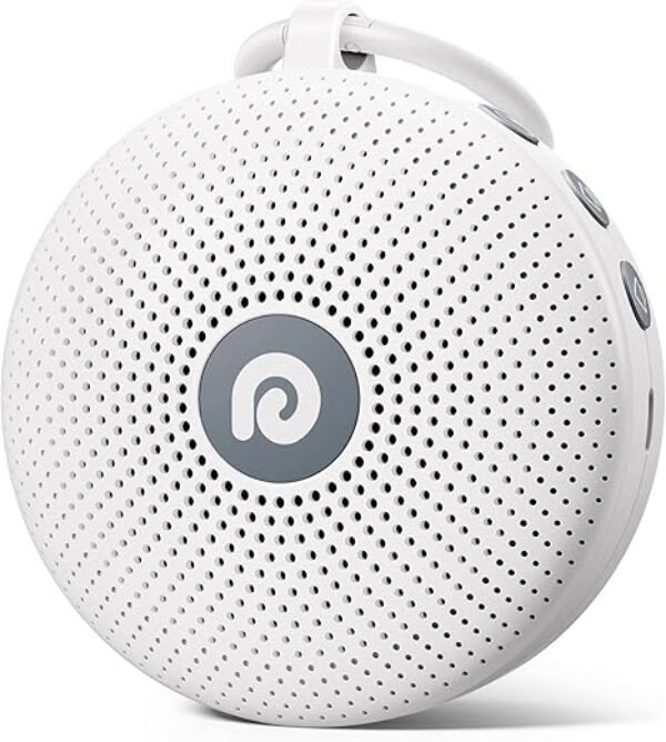 Dreamegg White Noise Machine - Portable Sound Machine for Baby Adult, Features Powerful Battery, 21 Soothing Sound, Noise Canceling for Office & Sleeping, Sound Therapy for Home, Travel, Registry Gift