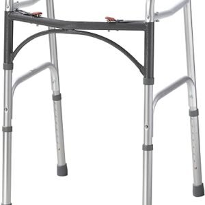 Drive Medical 10200-1 Deluxe Two Button Folding Walker