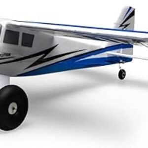 E-flite RC Airplane UMX Turbo Timber Evolution BNF Basic Transmitter Battery and Charger Not Included with AS3X and Safe EFLU8950 Airplanes B&F Electric