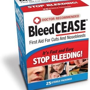 First Aid for Cuts and Nosebleeds Sterile Packings, 25 Count