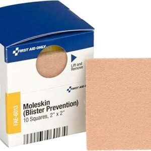 First Aid Only - FAE-6013 Pac-Kit by Moleskin Blister Prevention, 10 Count
