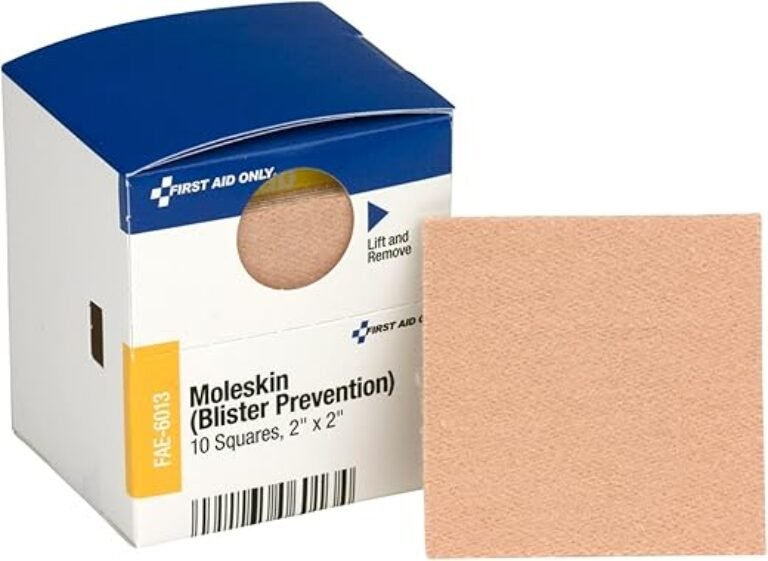 First Aid Only - FAE-6013 Pac-Kit by Moleskin Blister Prevention, 10 Count