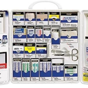 First Aid Only 1001-FAE-0103 Large SmartCompliance First Aid Kit, 209 Pieces, OSHA Compliant, Plastic Case