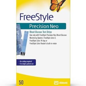 Freestyle Precision Neo Blood Glucose Test Strips, 50 Strips