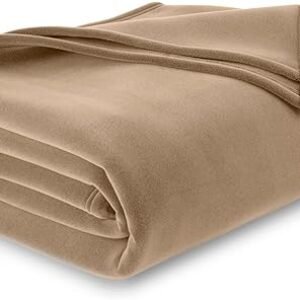 Full/Queen Throw Blanket | Original Blanket | Snuggle-Ready | Durable Machine Washable Pet Friendly | All-Season Comfort | Layering Bed Sofa Blanket | Blanket for Bed | Cozy Throw Blanket | Beige