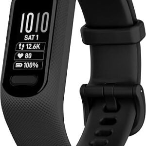 Garmin vívosmart® 5, Fitness Tracker, Long-Lasting Battery, Simple Design, Black