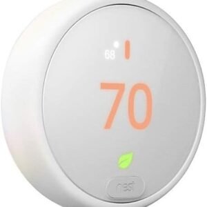 Google Nest Thermostat E - Programmable Smart Thermostat for Home - 3rd Generation Nest Thermostat - Works with Alexa,White