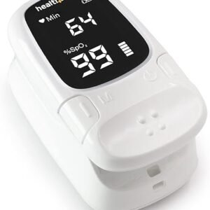 Healthsmart Digital Fingertip Sport Pulse Oximeter, Fast Results, FSA HSA Eligible, Easy-To-Read LED Display, Auto-Shutoff