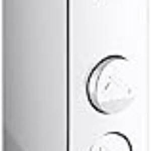 KOHLER 21336-CP Shift + Square Two-Function Handshower, Handheld Showerhead with 2 Spray Settings, 2.5 GPM, Polished Chrome