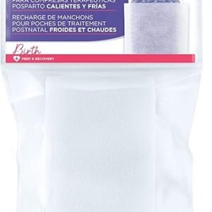 Lansinoh Hot & Cold Postpartum Therapy Packs Disposable Sleeve Refill, 24 Count