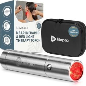 Lifepro Infrared & Red Light Therapy Device for Joints & Muscles Pain Relief, Portable Near Infrared Light for Body & Face Inflammation, Compact & Effective Design - Use 3 wavelengths
