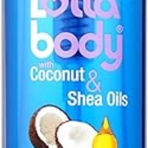 Lottabody Coconut Oil and Shea Wrap Me Foaming Curl Mousse , Creates Soft Wraps, Hair Mousse for Curly Hair, Defines Curls, Anti Frizz, 7 Fl Oz
