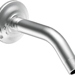 Moen S122 Premium 8-Inch Standard Shower Arm with Matching Flange Included, Chrome