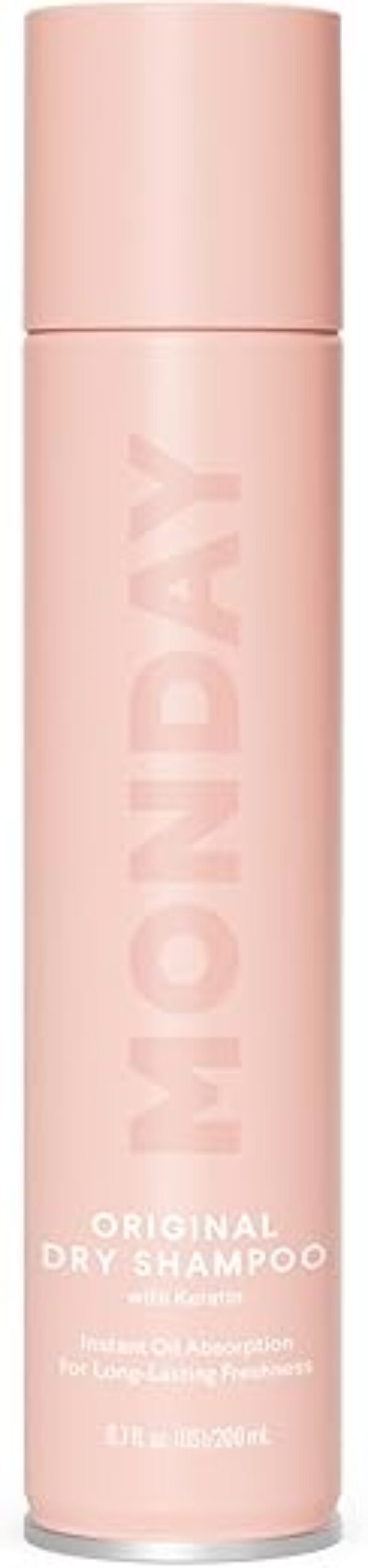 MONDAY HAIRCARE Dry Shampoo Original 6.7oz, Freshens Hair, Absorbs Oil, Nourishes with Keratin, Protects Hair